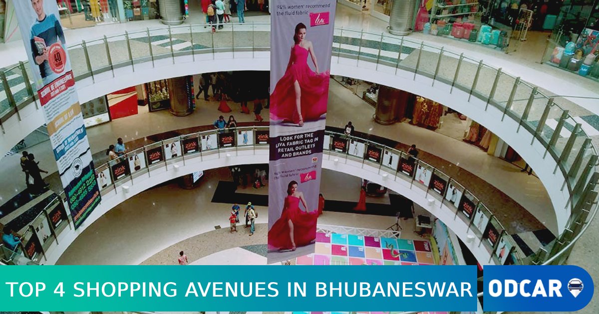 Top 4 Shopping Avenues in Bhubaneswar