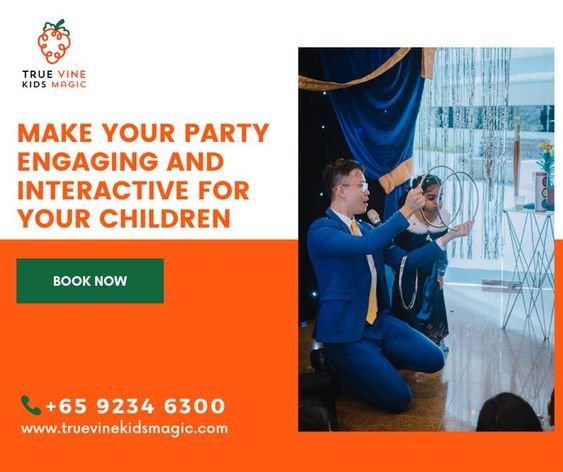 Why Do You Consider Kids Party Magic Show in Singapore?