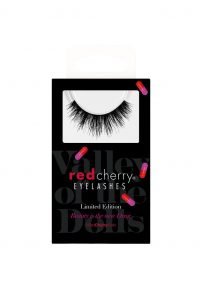 Red cherry eyelashes