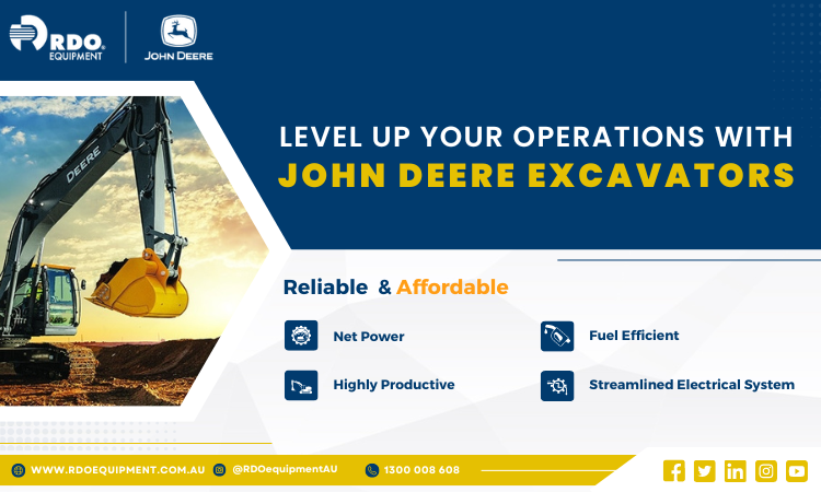 Level Up Your Operations with John Deere Excavators