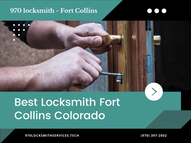 Enhancing Security and Convenience with Fort Collins Locksmith Services