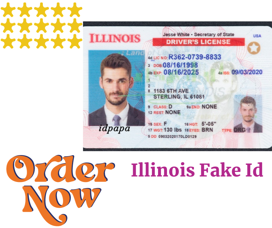 Buy the Ultimate Illinois Fake ID from IDPAPA - Premium Quality