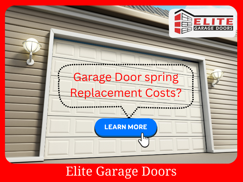 garage door replacement