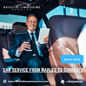 Private chauffeured transportation from Naples to Sorrento.