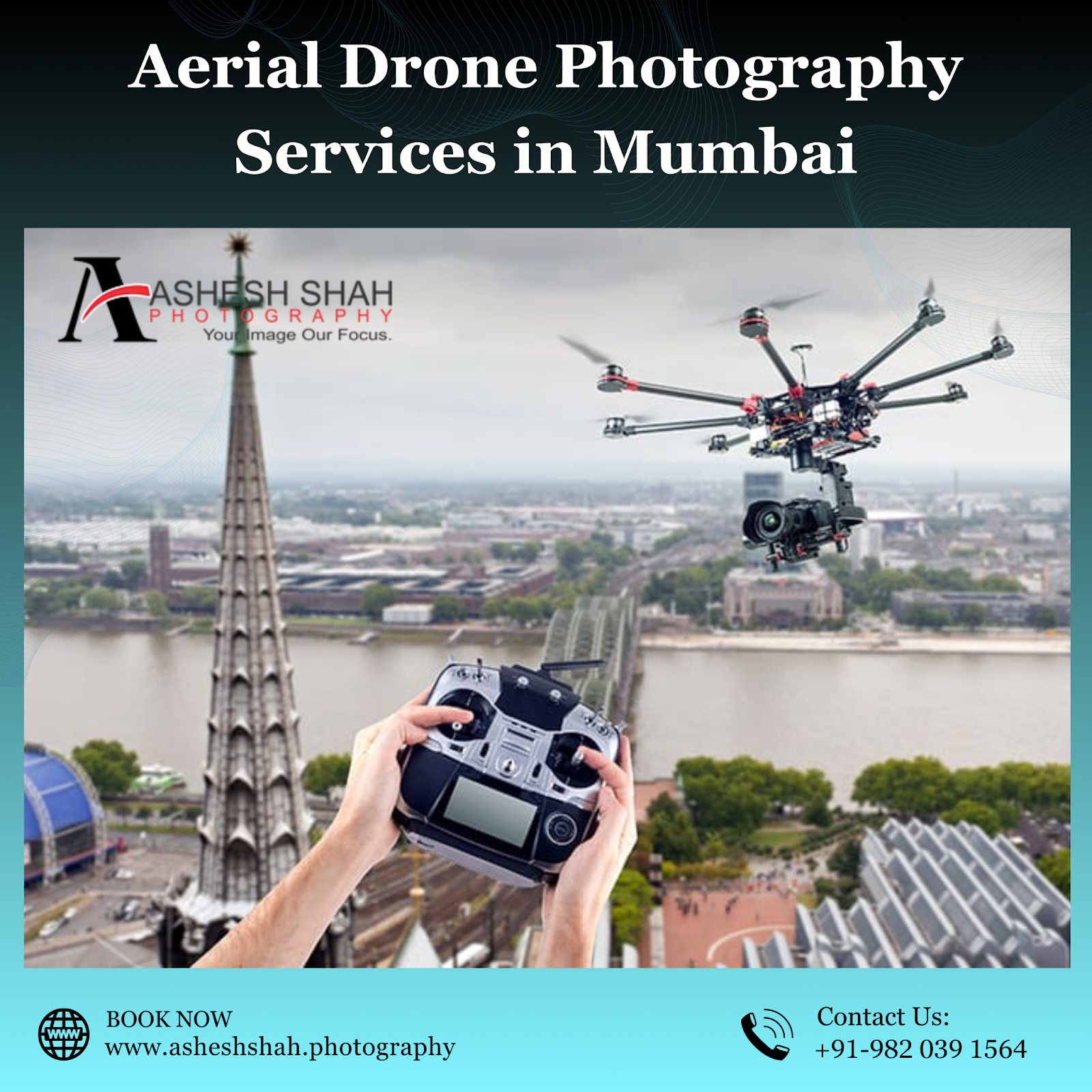 aerial drone photography services in Mumbai