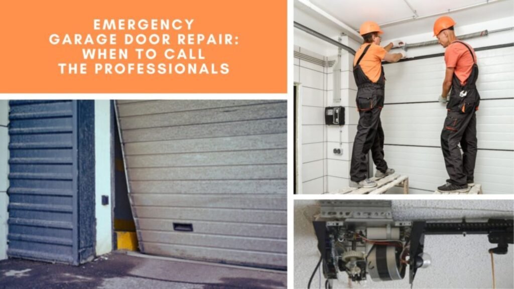 Emergency garage door repair